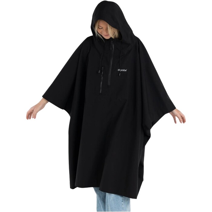 Dryrobe Robe Poncho 2024 Wasserdichte nderung / A OS PON - Black